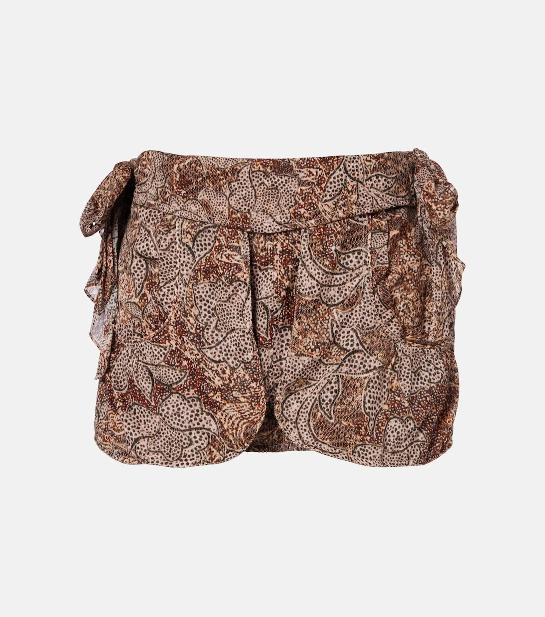 Isabel Marant - Coralie printed cotton miniskirt