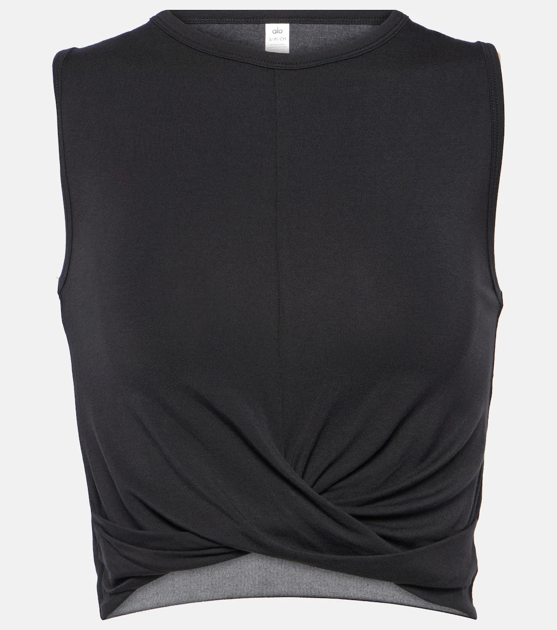 Alo Yoga - Cover draped jersey tank top