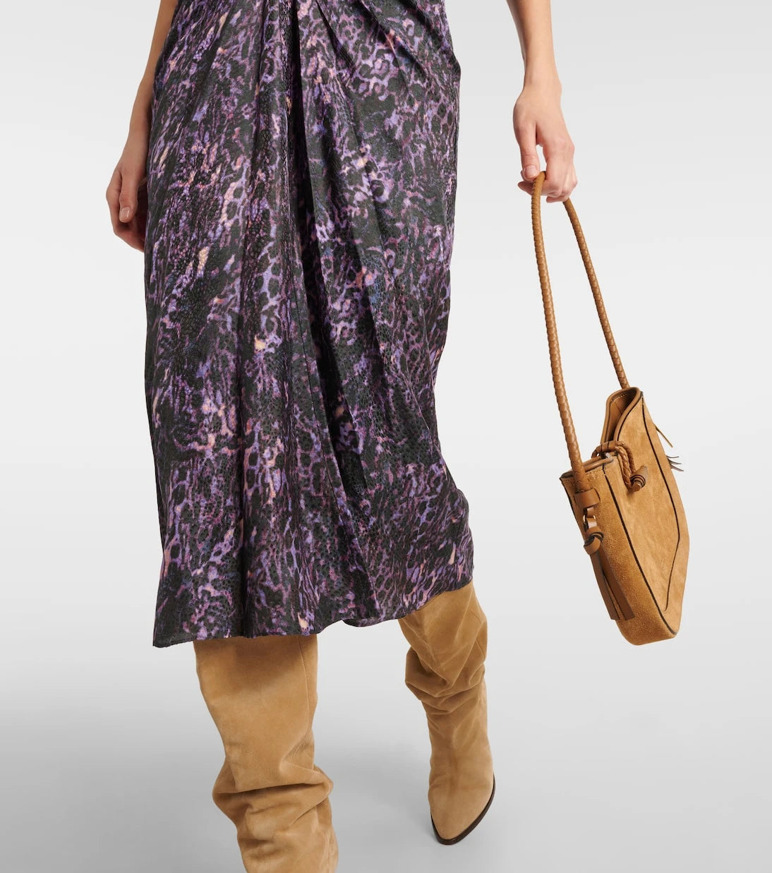 Isabel Marant - Lyndsay printed gathered midi dress