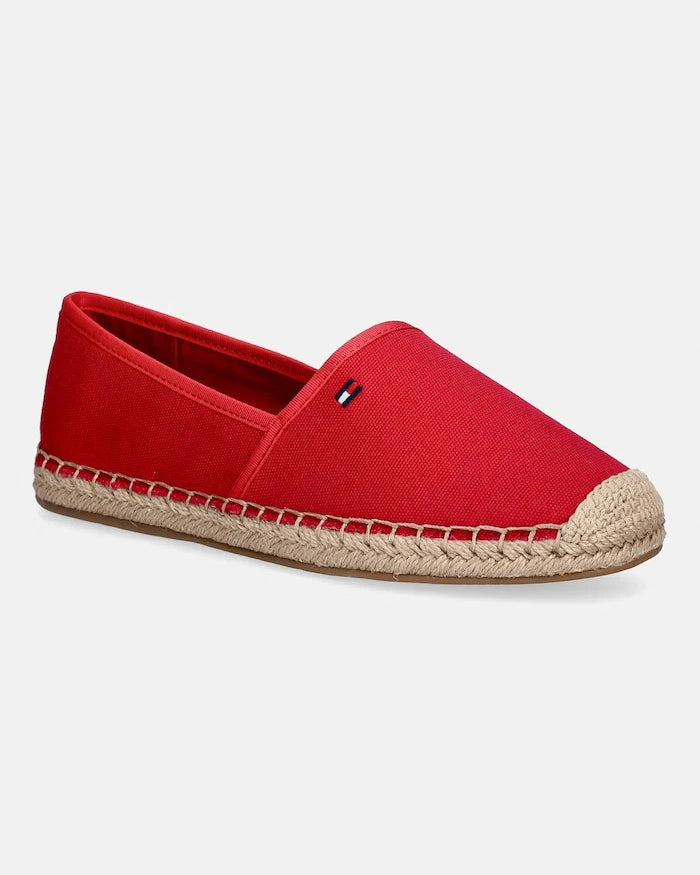 Tommy Hilfiger Kadın Espadril FLAG CANVAS ESPADRILLE