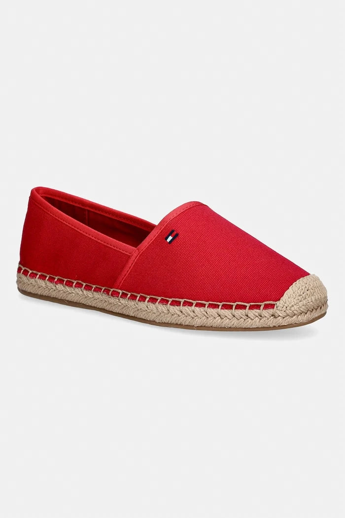 Tommy Hilfiger еспадрили дамски FLAG CANVAS ESPADRILLE