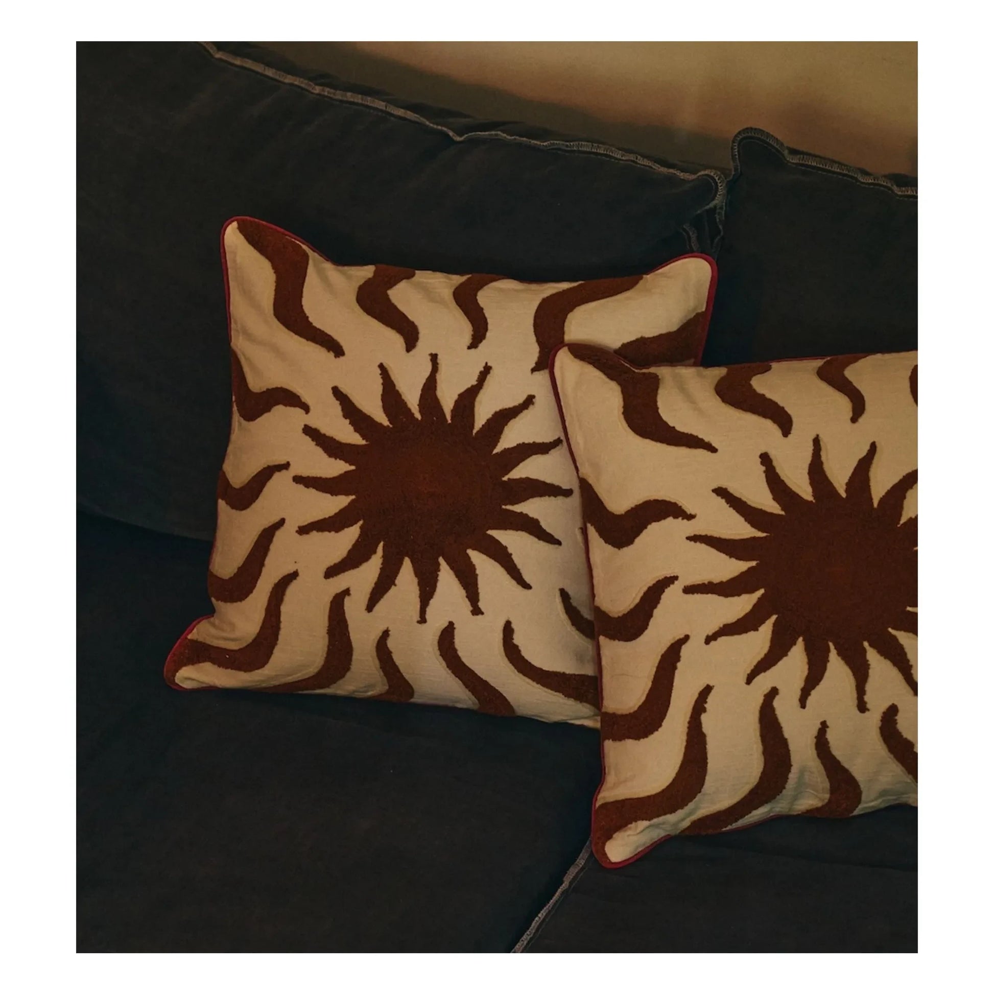Anna + Nina - Golden Solstice cushion | Gold