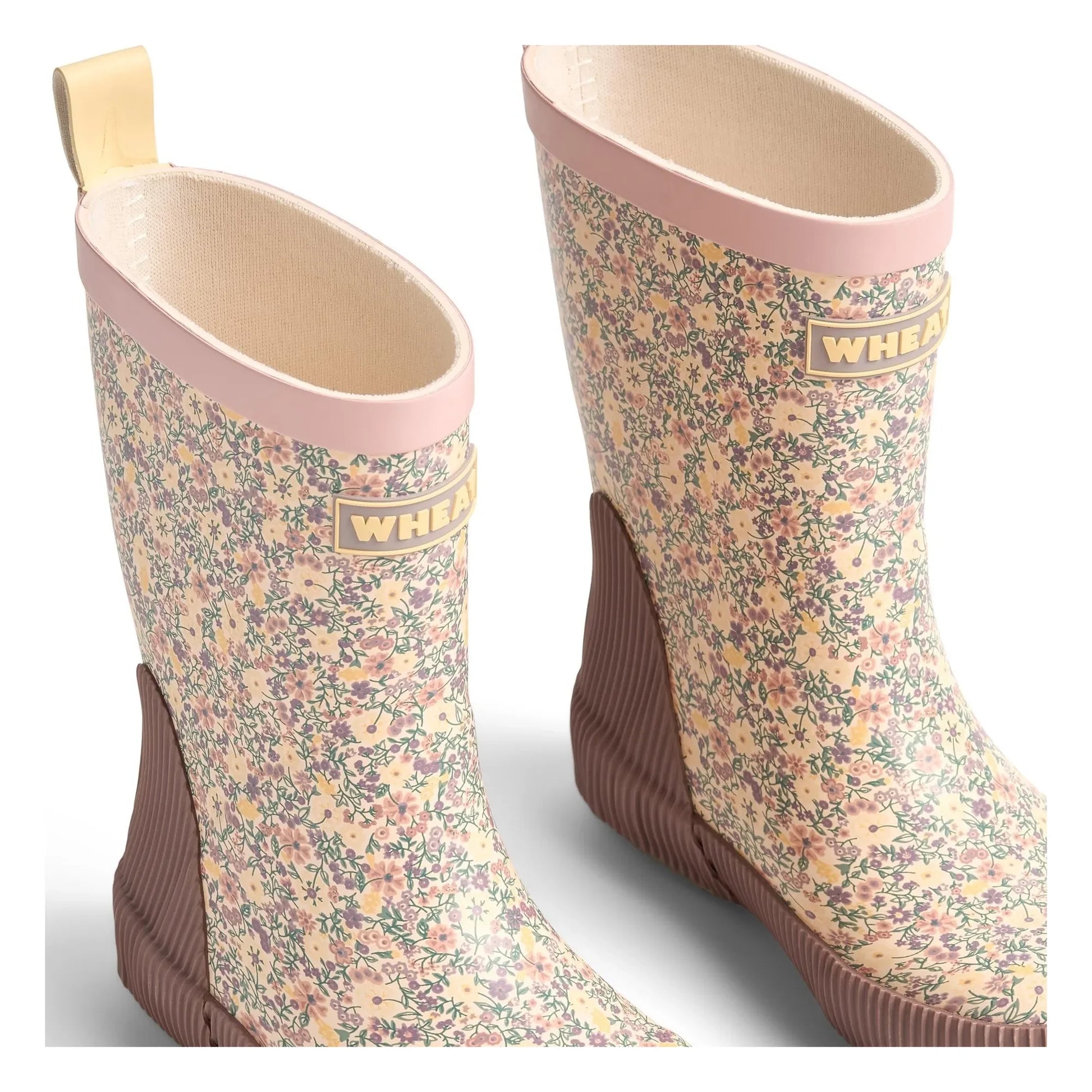 Wheat - Welly Fleuries Rain Boots | Pale Pink