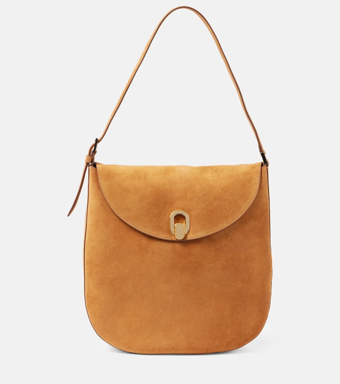Savette - Tondo Large suede shoulder bag