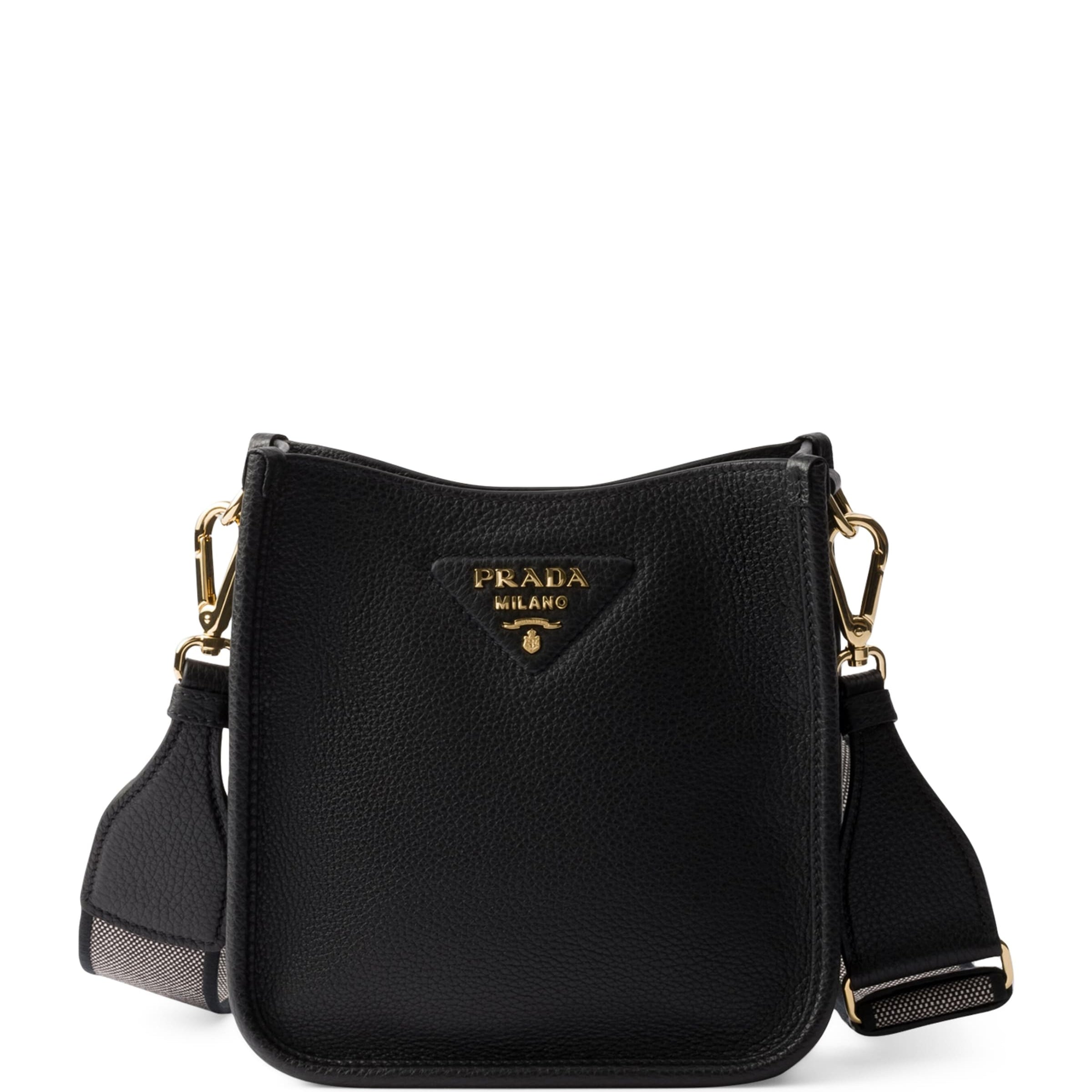 Prada Black Mini Leather Shoulder Bag