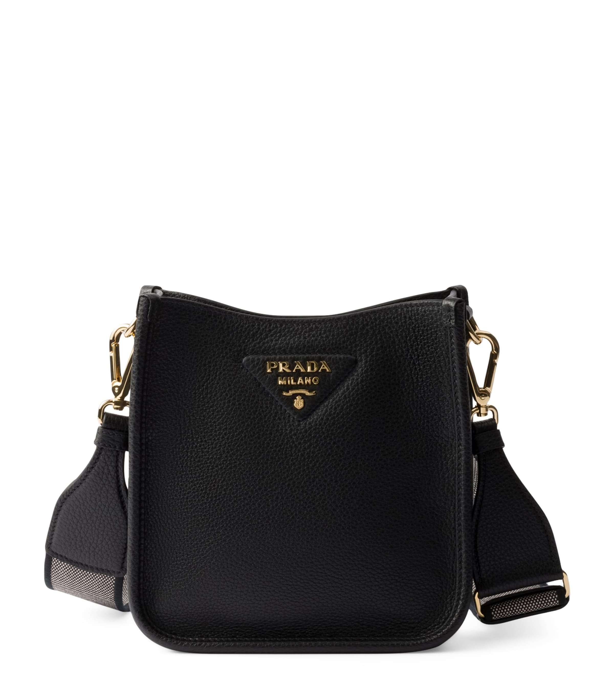 Prada Black Mini Leather Shoulder Bag