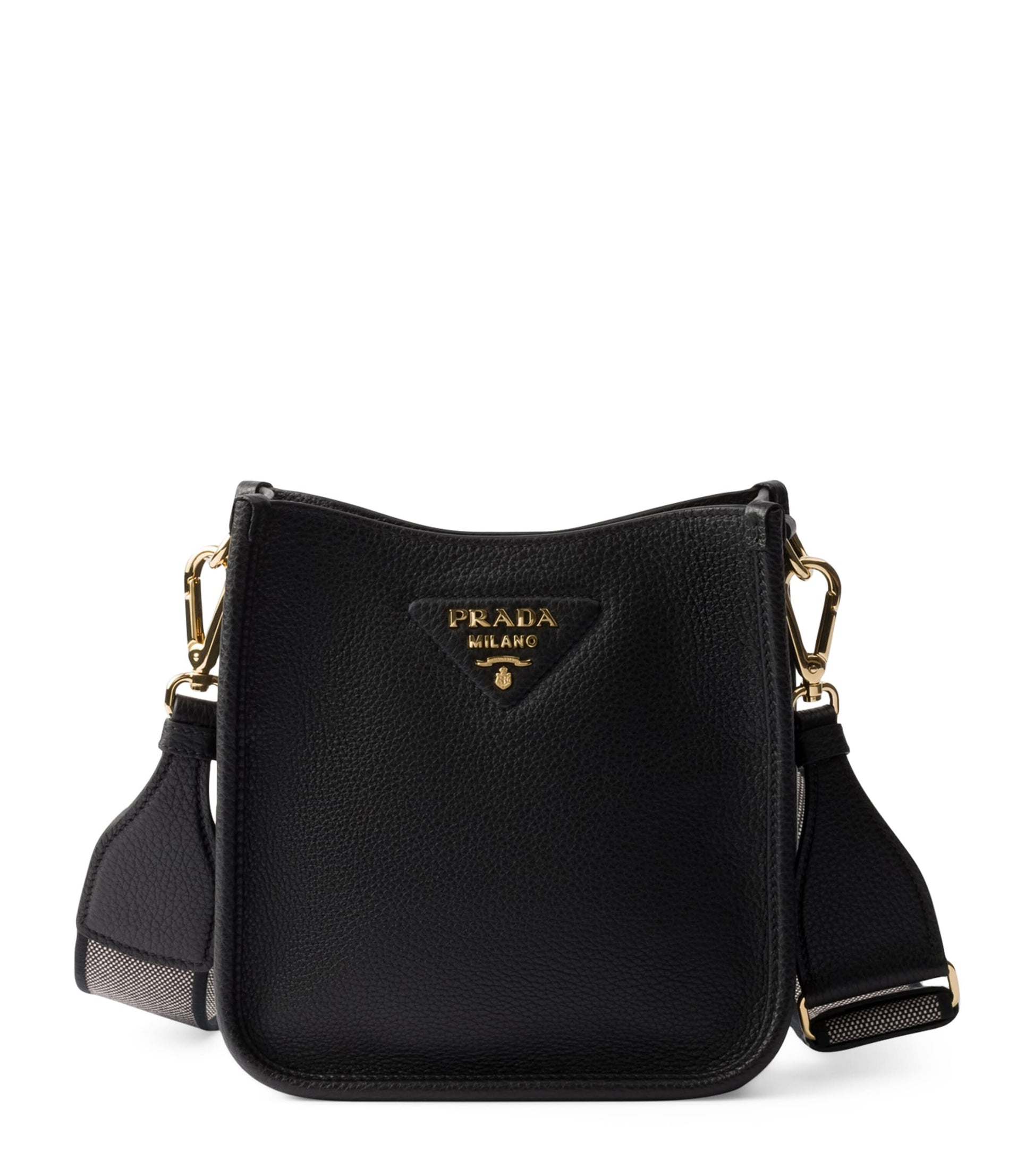 Prada Black Mini Leather Shoulder Bag