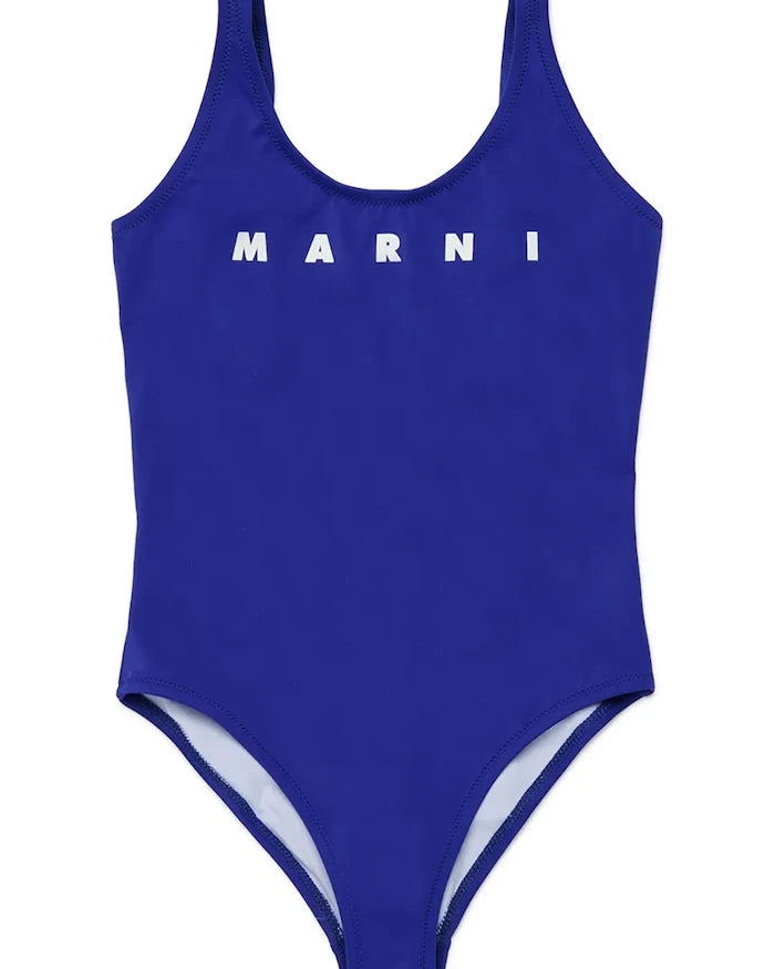 Marni цял бански за деца MM37F SWIMSUIT