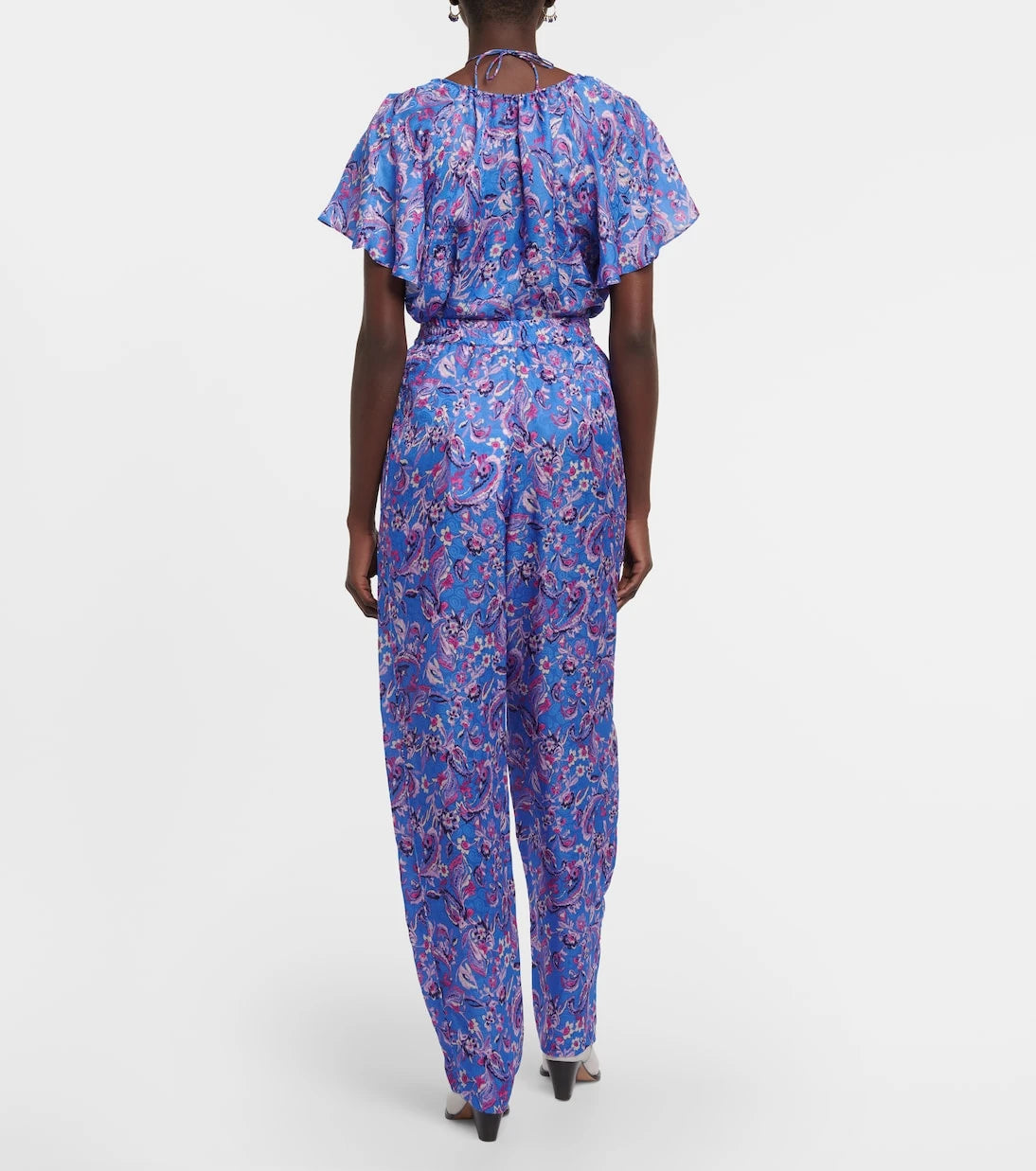 Isabel Marant - Piera printed silk-blend pants