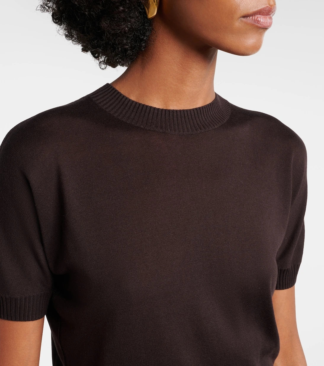 Joseph - Knitted silk top
