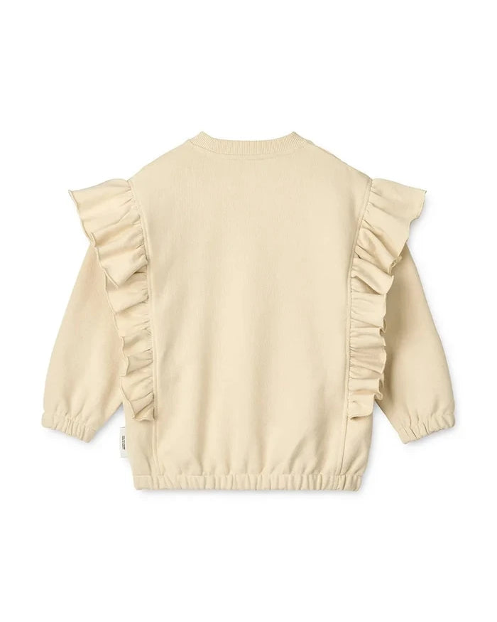 Liewood Marcella Placement Çocuk Pamuklu Sweatshirt