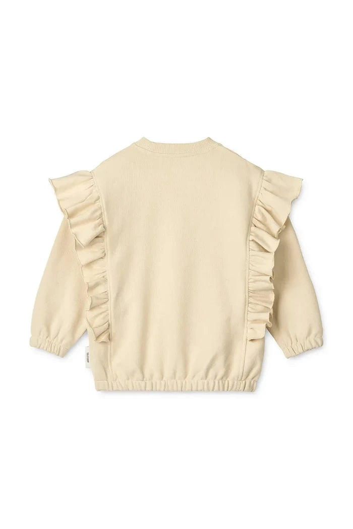 Liewood Marcella Placement Çocuk Pamuklu Sweatshirt