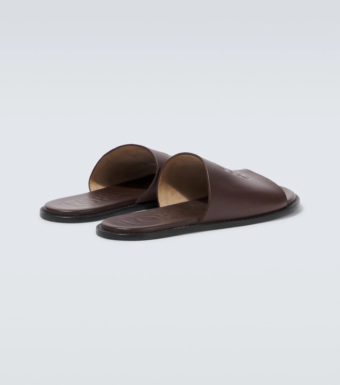 Loewe - Paula's Ibiza Flex Anagram leather slides