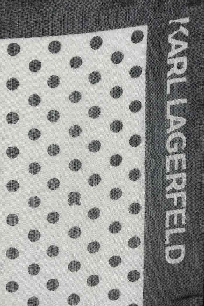 Karl Lagerfeld Шал женски с коприна K/CIRCLE
