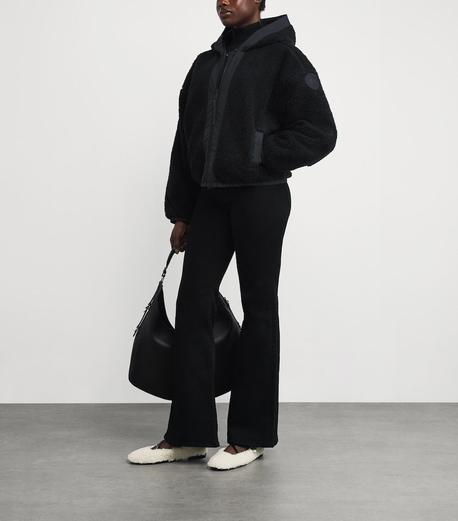 Canada Goose Black Reversible Alberni Bomber Jacket