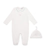 Emporio Armani Kids Cotton All-In-One and Hat Set (3-12 Months)
