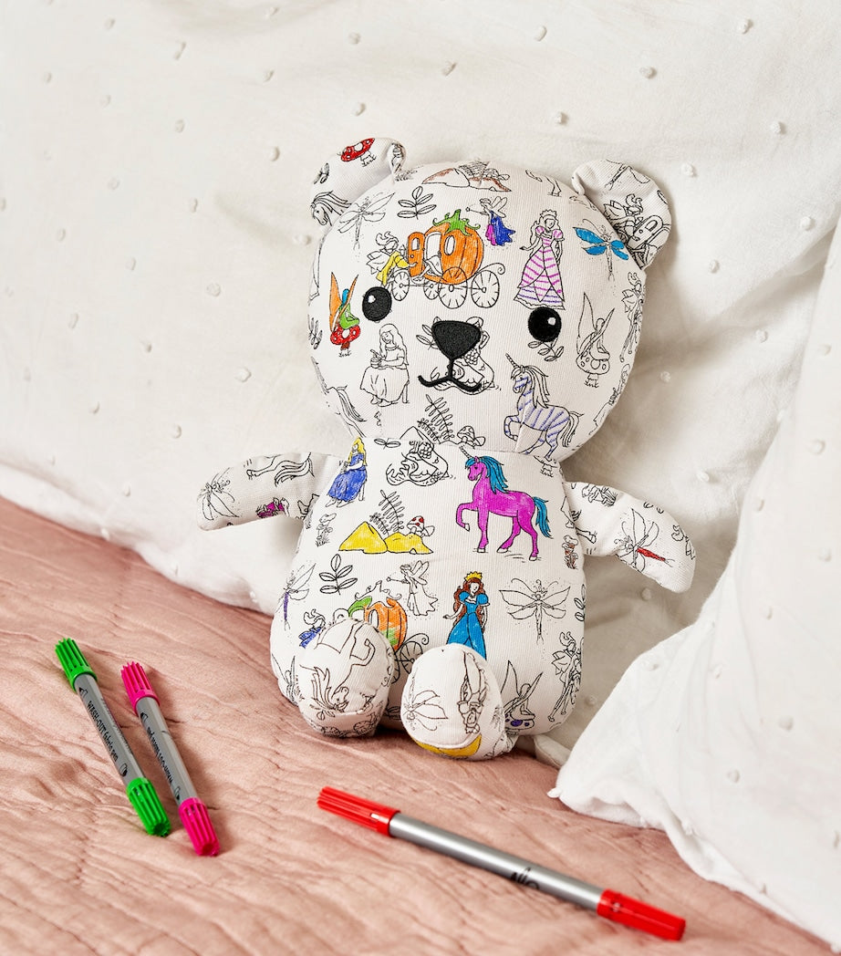 Colour-In Fairytale Artie Bear