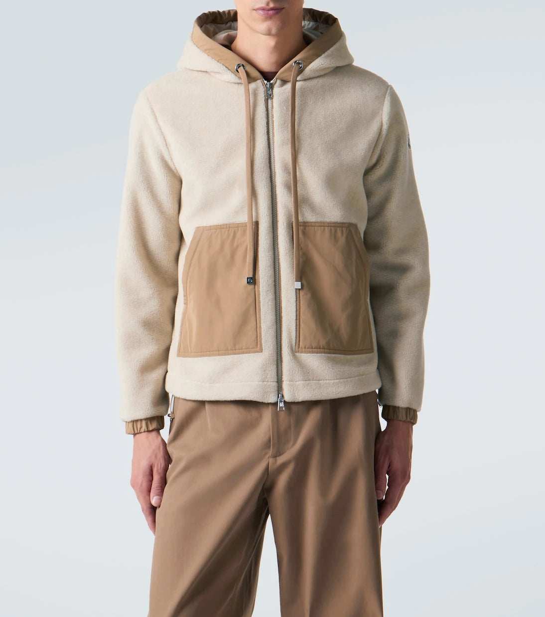 Moncler - Fleece zip-up hoodie