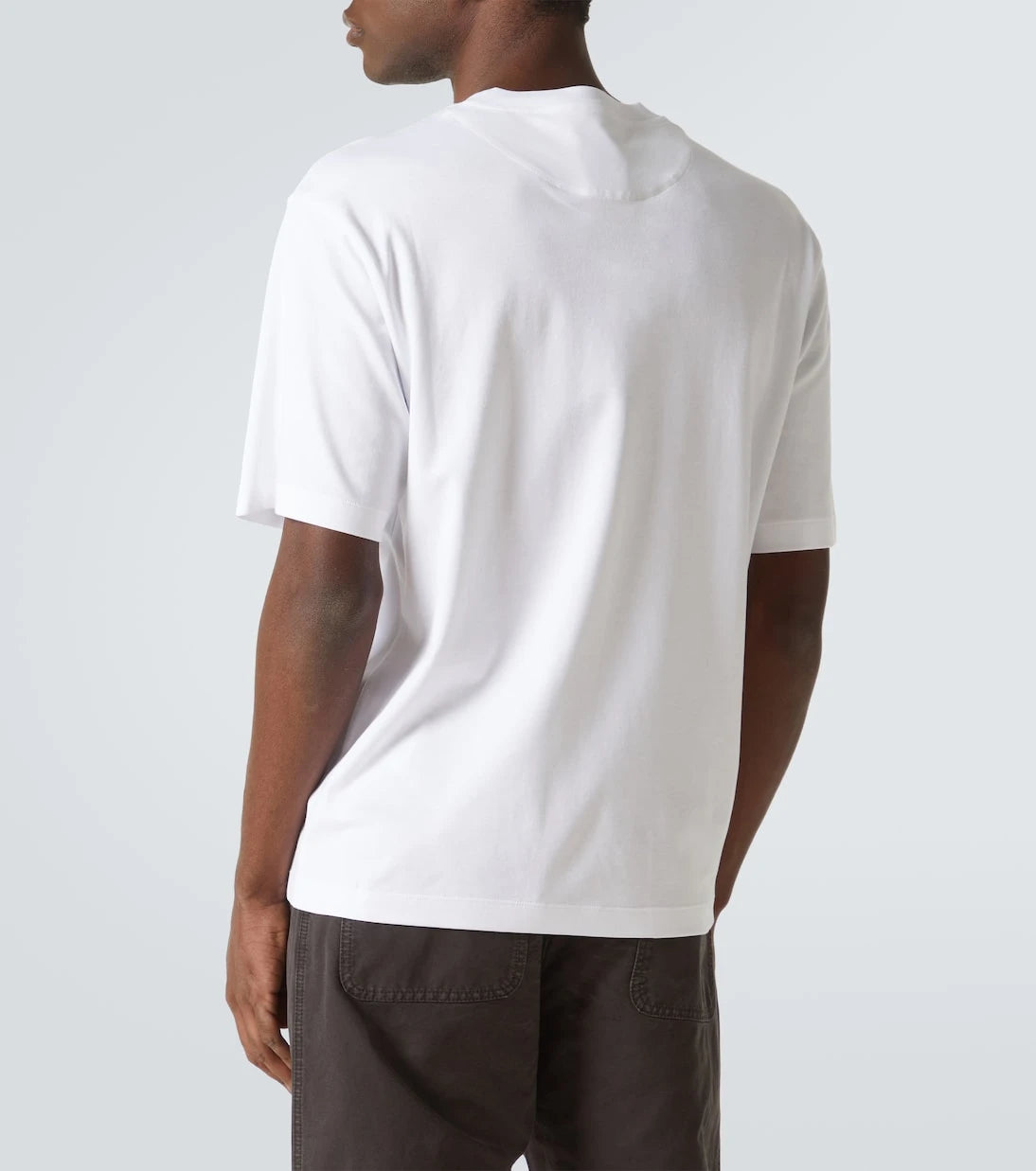 Prada - Interlock cotton jersey T-shirt