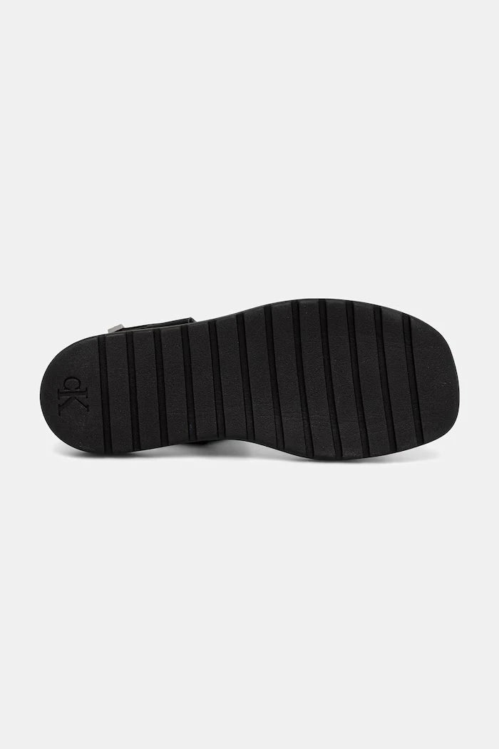 Calvin Klein сандали дамски SQ MOLDED SANDAL SLIN LTH