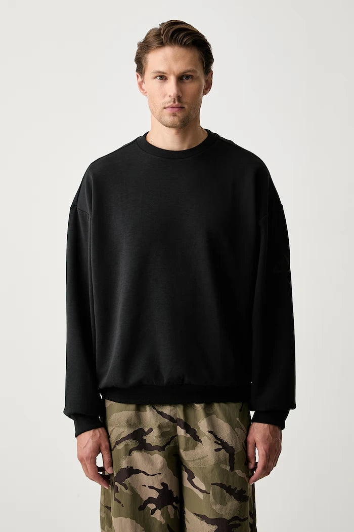 adidas Erkek Sweatshirt Soft Lux
