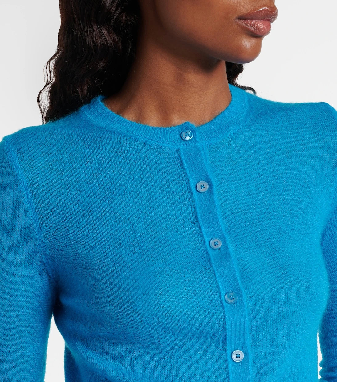 Alaïa - Mohair and wool-blend cardigan