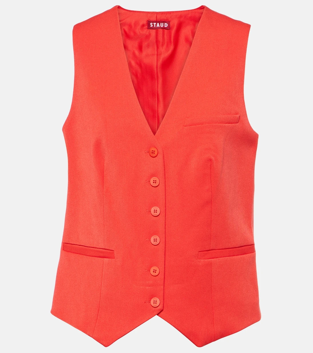 Staud - Brett single-breasted vest