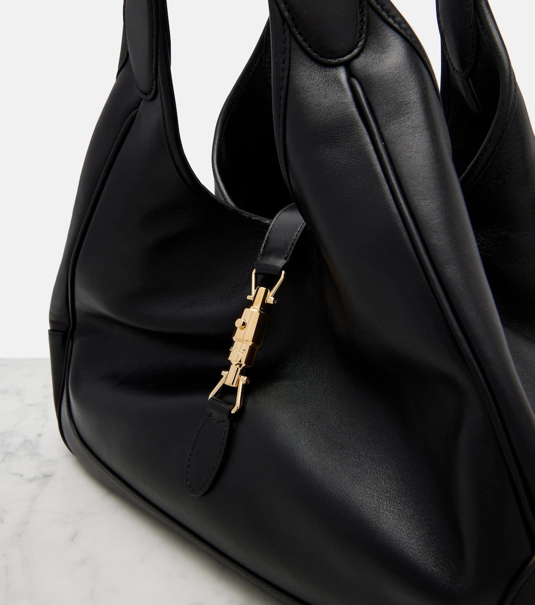 Gucci - Gucci Mercato Medium leather tote bag