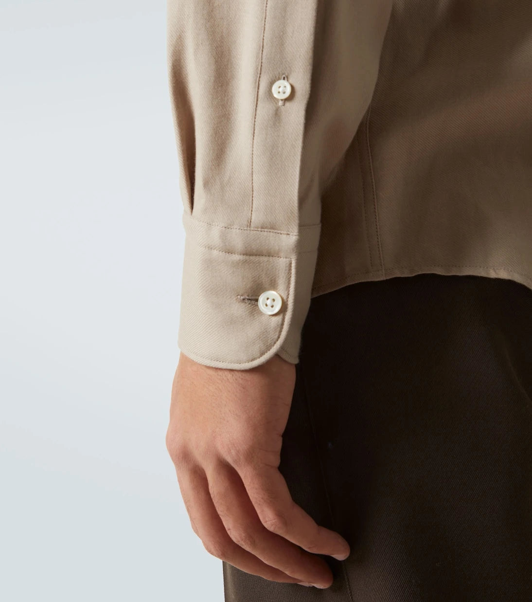 Zegna - Cotton and cashmere shirt