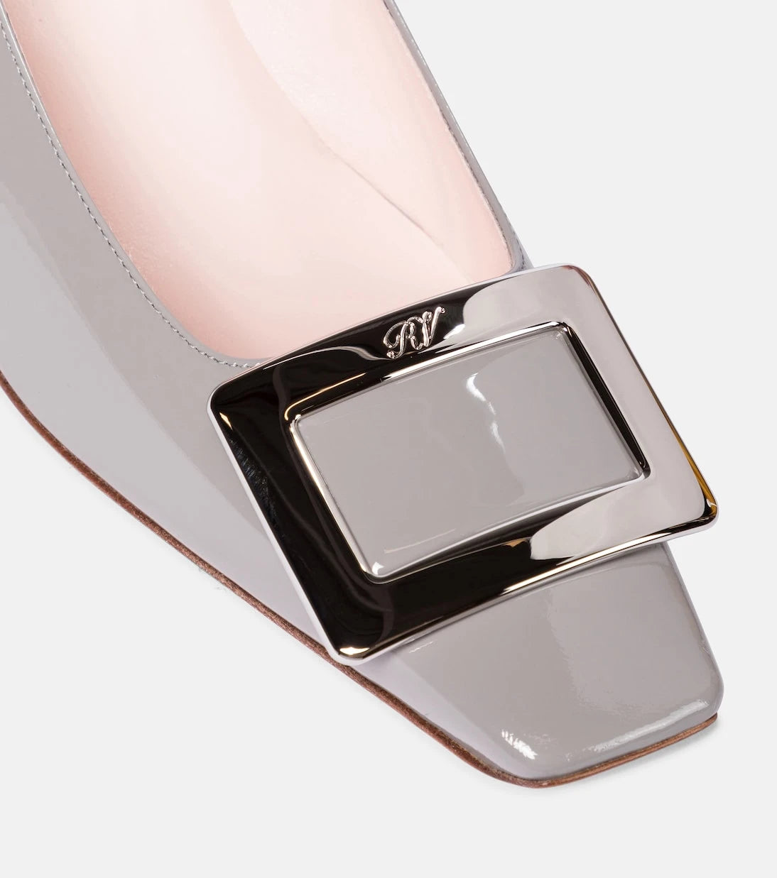 Roger Vivier - Belle Vivier 45 patent leather pumps