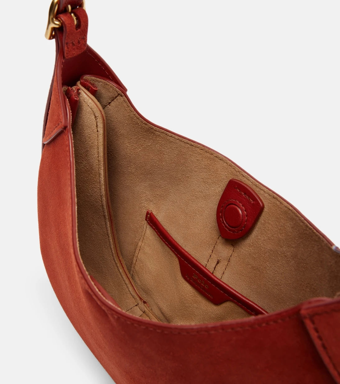 Polo Ralph Lauren - Polo Id Medium suede tote bag