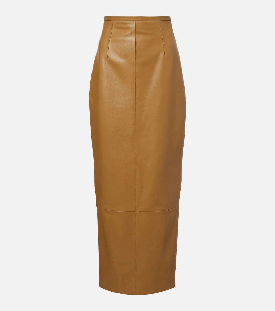 Khaite - Winton leather maxi skirt