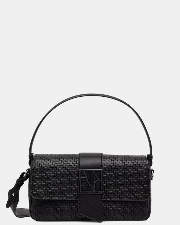 Armani Exchange kadın crossbody çanta, suni deriden