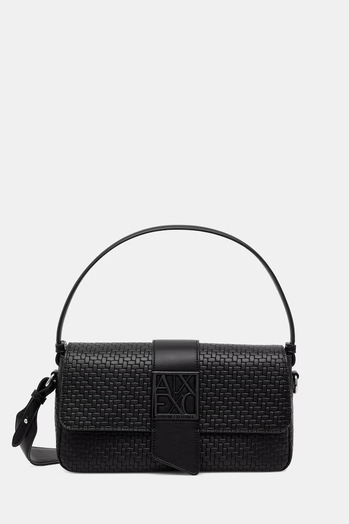 Armani Exchange kadın crossbody çanta, suni deriden