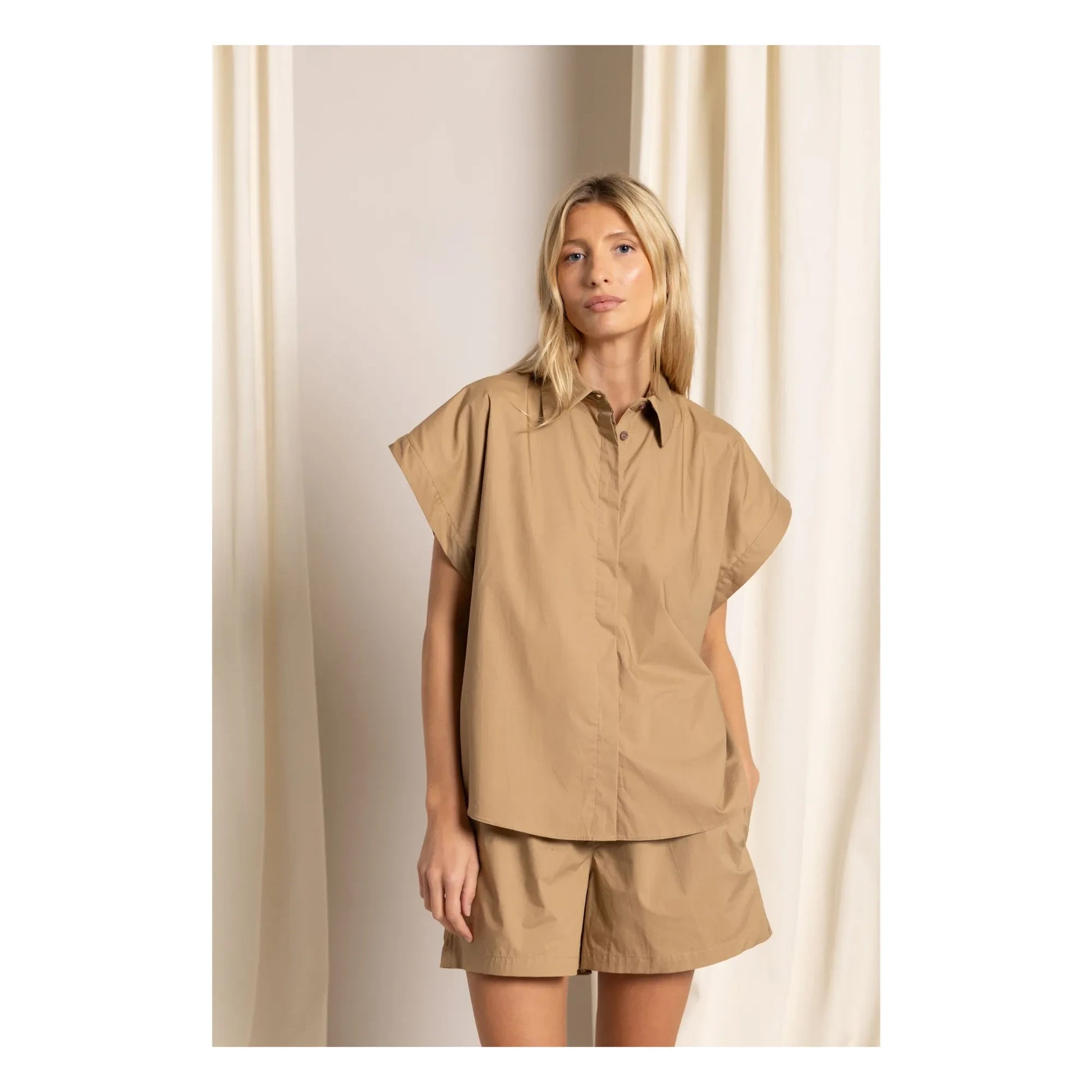 Smallable Woman - Sora shorts | Frosted brown