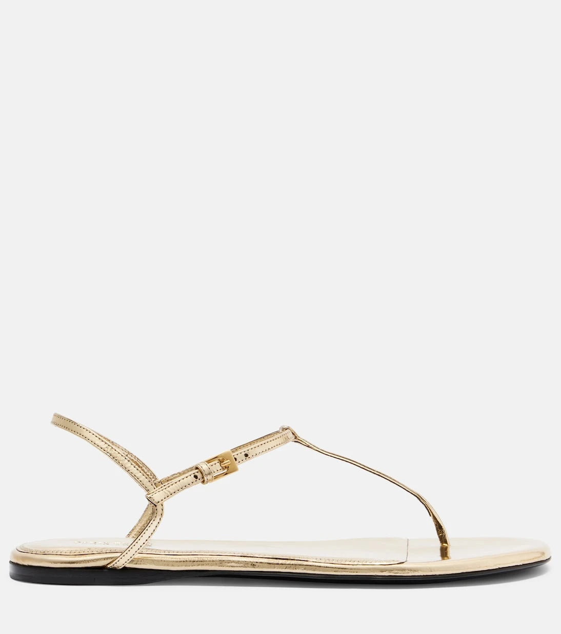 Paris Texas - Montecarlo metallic leather thong sandals
