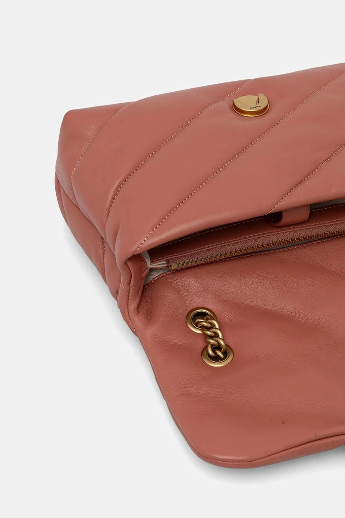 Pinko чанта crossbody дамска от кожа