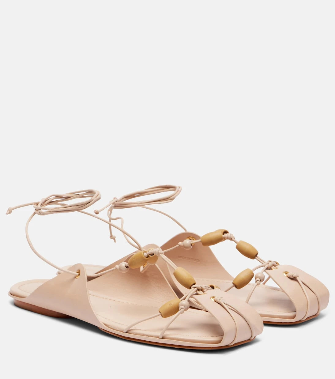Farm Rio - Beaded leather sandals