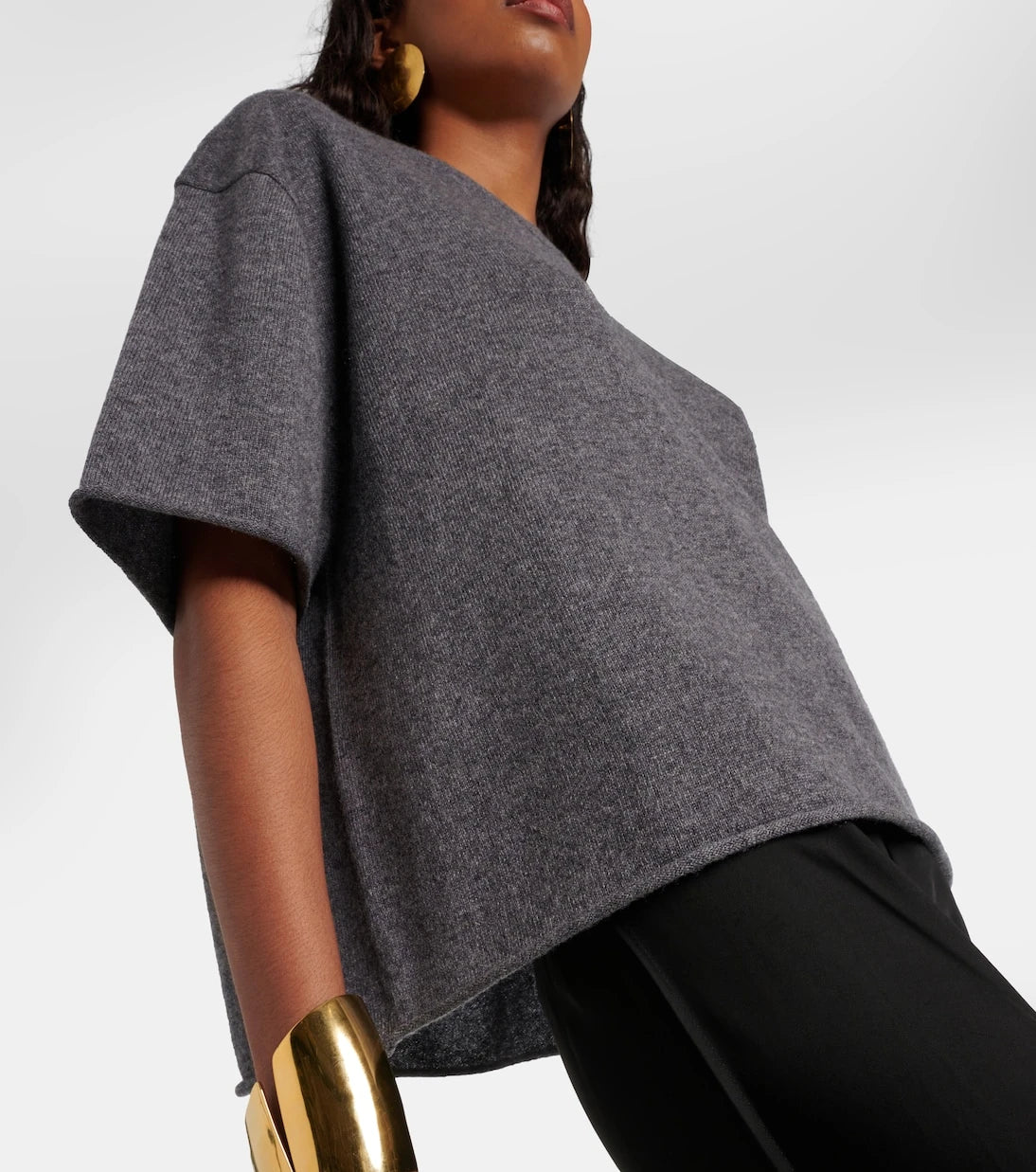 Lisa Yang - Cila knitted cashmere T-shirt