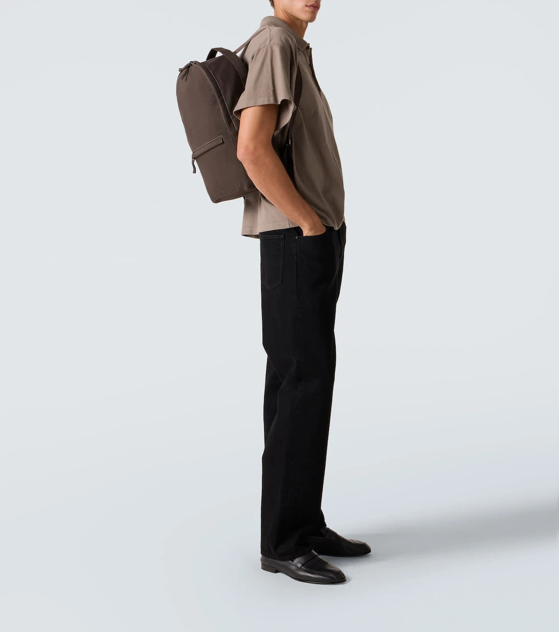 The Row - Sisal cotton canvas backpack