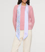 Burberry Silk Watercolour Check Twilly