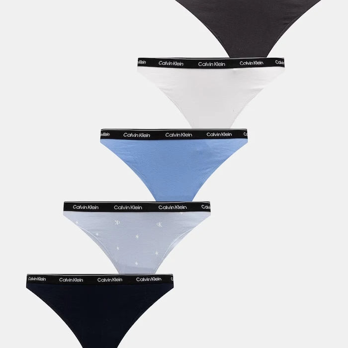 Calvin Klein Underwear прашки дамски от памук 7 броя