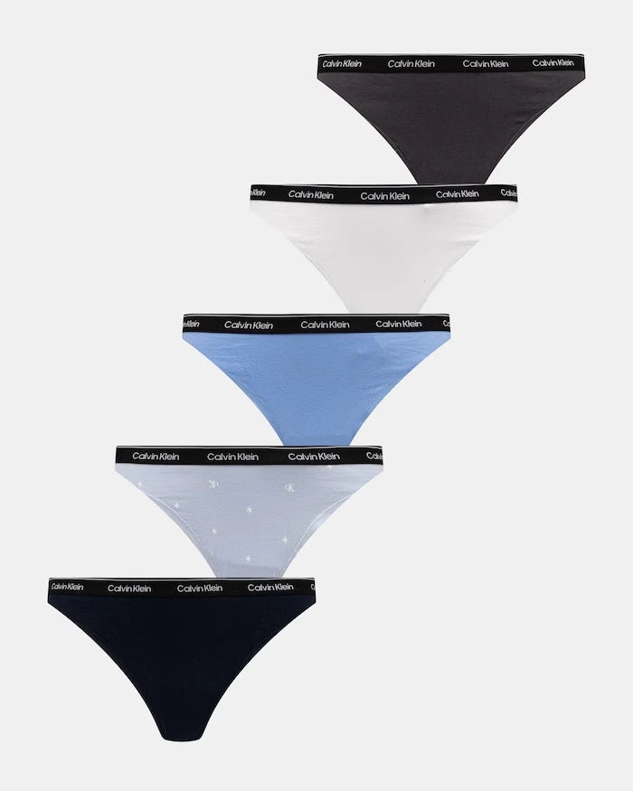 Calvin Klein Underwear Kadın Pamuk Tanga 7'li