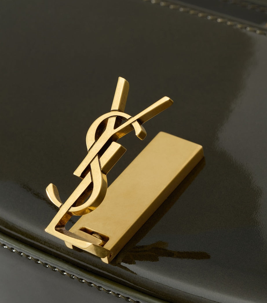 Saint Laurent Green Mini Voltaire Shoulder Bag