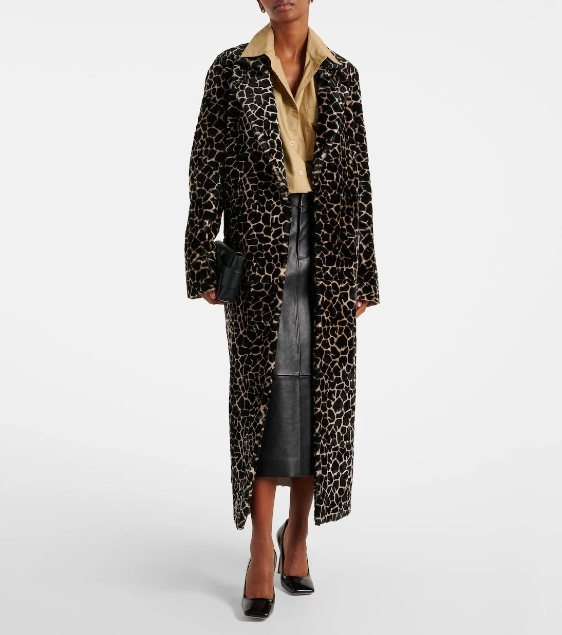Dodo Bar Or - MLP leopard-print shearling coat