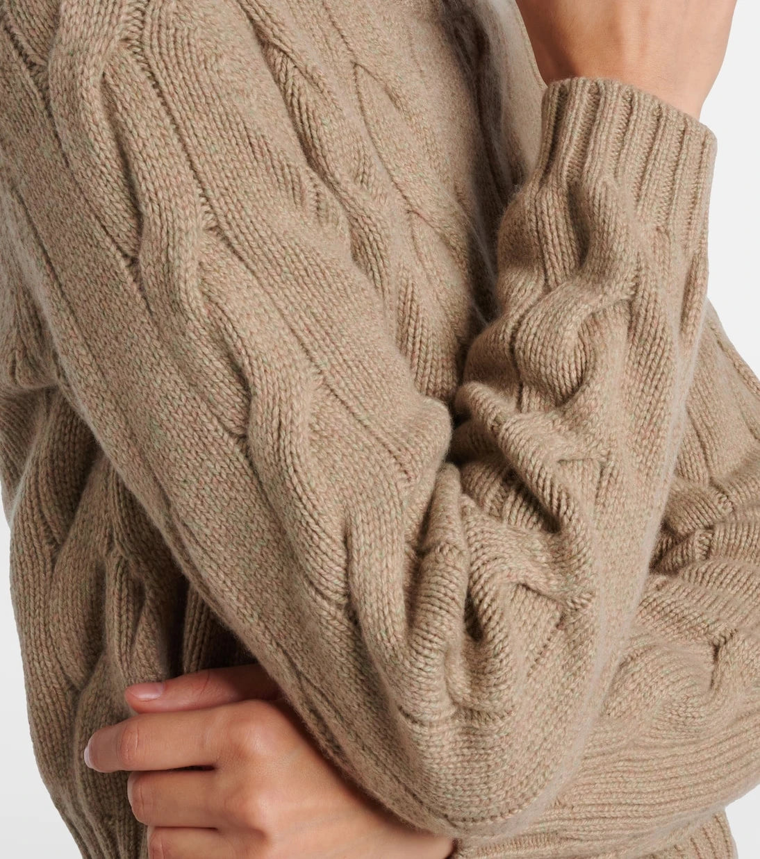 Loro Piana - Napier cable-knit cashmere sweater