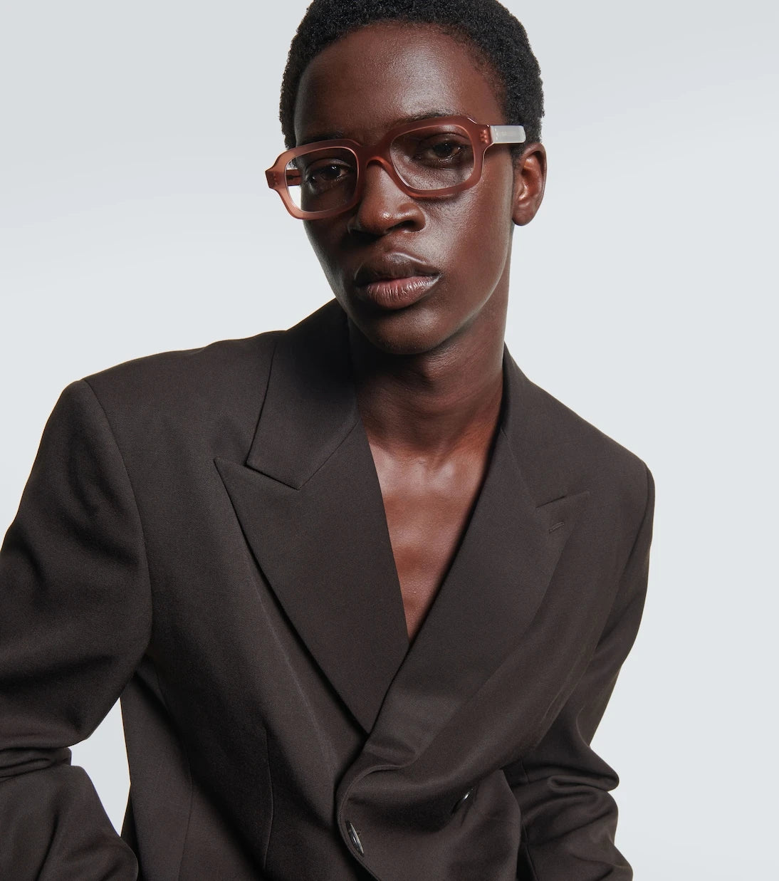 Celine Eyewear - Bold 3 Dots square glasses