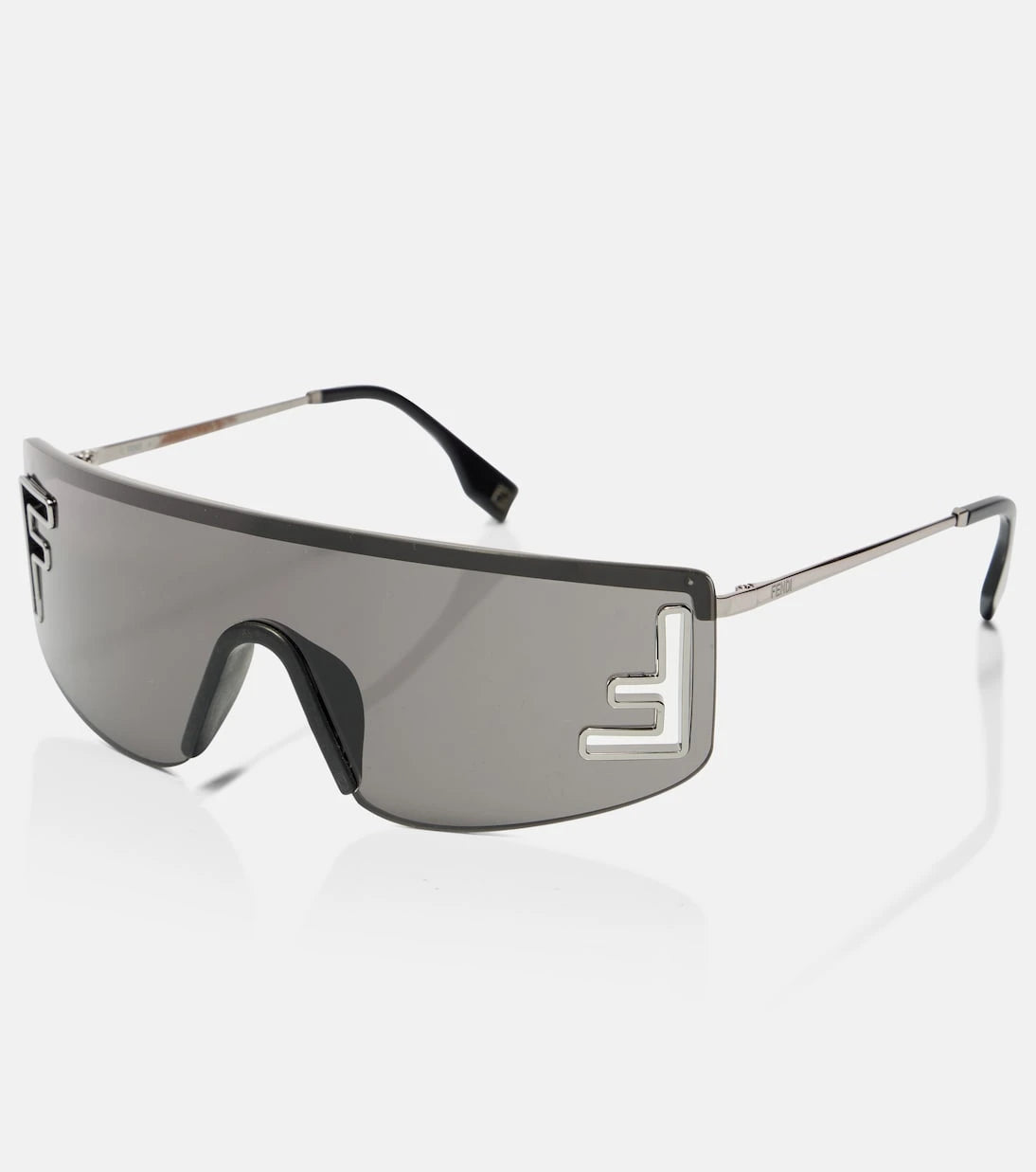 Fendi - نظارة شمسية Fendi Sport بشعار علوي مسطح