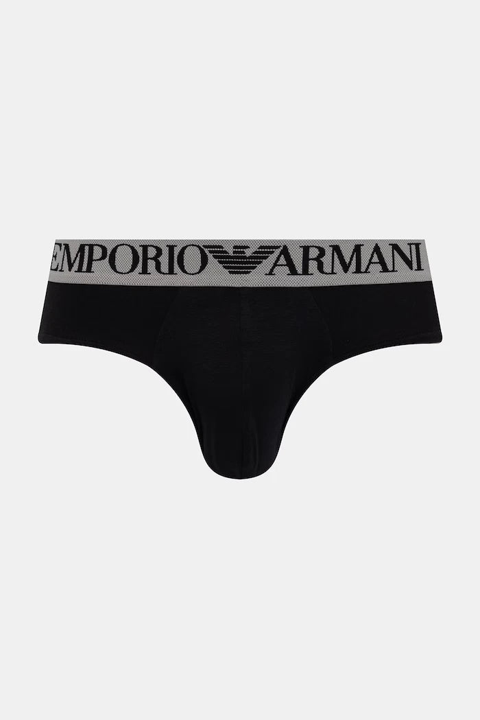 Emporio Armani Underwear erkek slip pamuk elastan 2’li