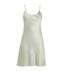 Blue Silk Venus Slip Nightdress